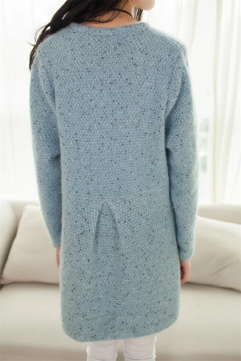 Длинный рукав вязаный тонкий женский свитер кардиган Повседневный длинный свитер осень зима свитер Maglioni Donna Sueter