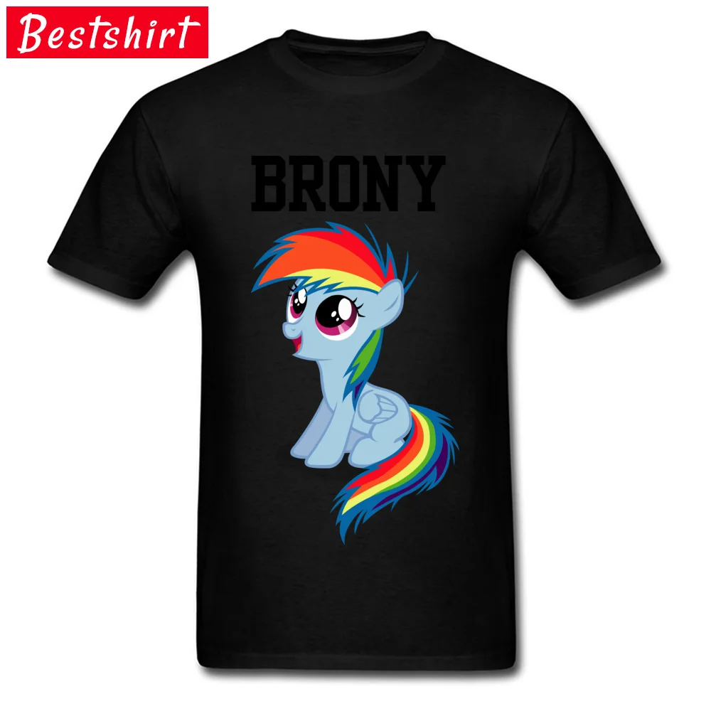 Pony Pure Cotton Tees for Adult Street T Shirt Printed High Quality O-Neck Sweatshirts Short Sleeve Free Shipping Pony black
