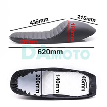 Мотоцикл Кафе Racer модификации расширенная версия ретро сиденье Винтаж горб седло для гонщиков кофейное Scramble для Honda CG125