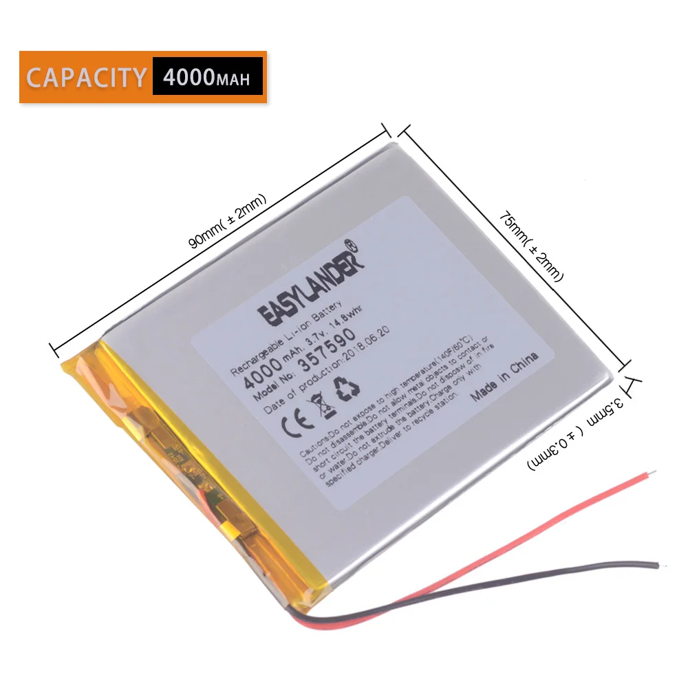 Download 357590 4000mah 3 7v Rechargeable Li Polymer Battery For 7 Tesla Effect 7 0w Neon 7 0w Oysters T72hmi 3g T72 Hmi Tablet Battery For Battery Battery Batteryrechargeable Battery Aliexpress PSD Mockup Templates