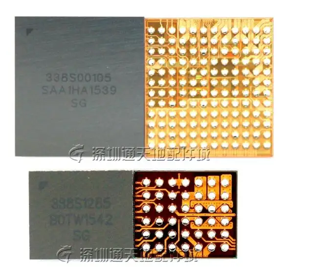 

10pair/lot, Original for iPhone 6s PLUS 6Splus 6S+ 6SP U3500 big audio ic 338S00105 + U3700 small ringer ic chip 338S1285