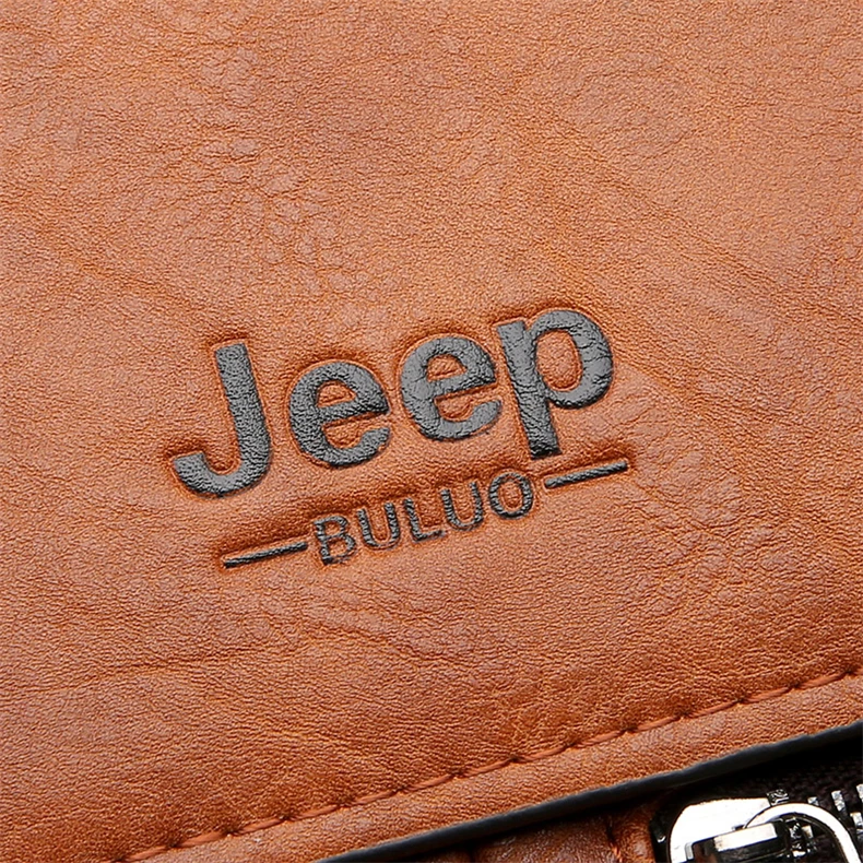 Мужские деловые сумки jeep buluo, оранжевый портфель для ноутбука 14", сумка из спилковой кожи, деловой портфель для путешествий, все сезоны