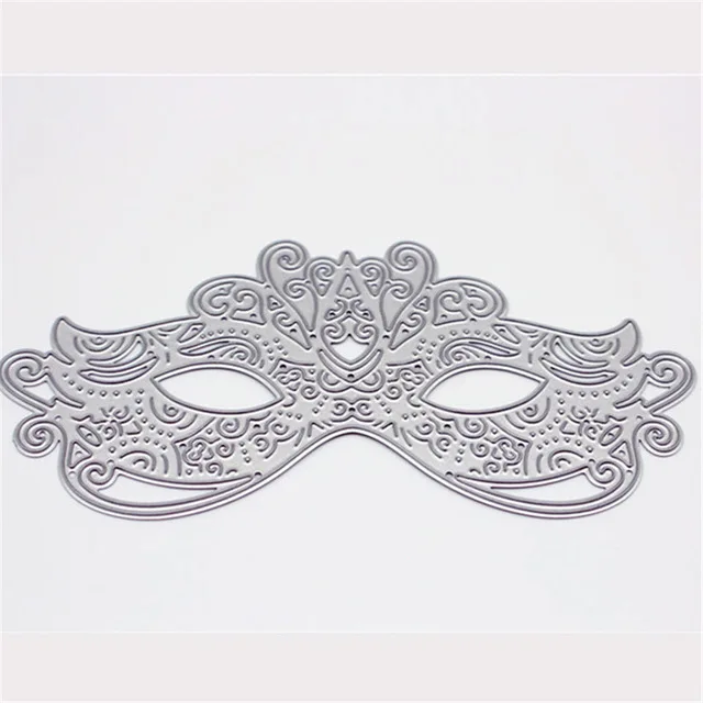 

PANFELOU Metal craft Proud queen mask paper die cutting dies for Scrapbooking/DIY Christmas wedding cards