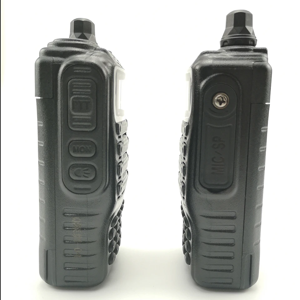 Transceptor de Rádio em Dois Quansheng Walkie Talkie Duplo Banda Presunto Vhf Uhf Rádio Móvel Ptt Handheld Interfone tg Uv2 Sentidos 2pcs Tg-uv2 5 presunto vhf uhf rádio móvel ptt handheld