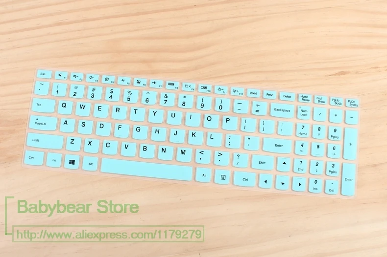 17,3 15,6 дюйма клавиатура протектор кожного покрова для lenovo Ideapad 700-15ISK Y700-15 Y700 700-15 z510 z50 g50-80 y50-70 Y500 - Цвет: whiteblue