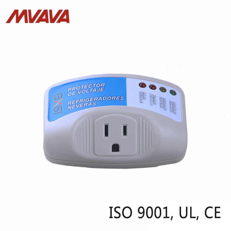 

MVAVA US Standard Surge Protector 12A 90-135V Surge Protection US Plug 4 Mode White PC Plug Power Socket Free Shipping