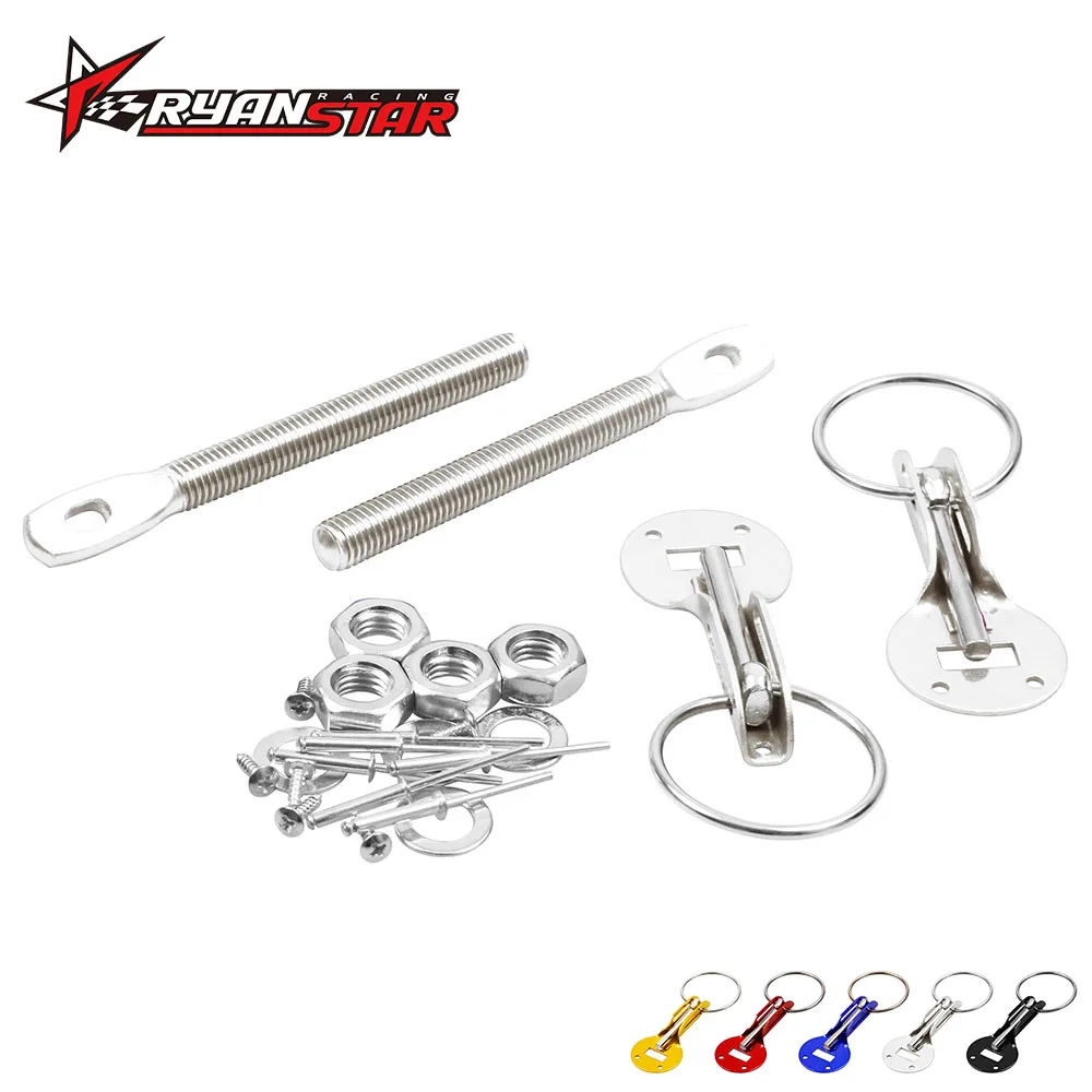 RYANSTAR Free shipping Universal Racing Speed aluminum Alloy Silver