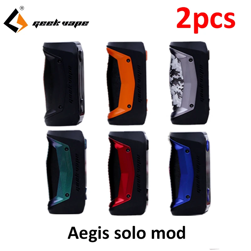 Боксмод для электронной сигареты GeekVape Aegis Solo 100 Вт бак Cerberus Subohm 2 шт. батарейка 18650 |