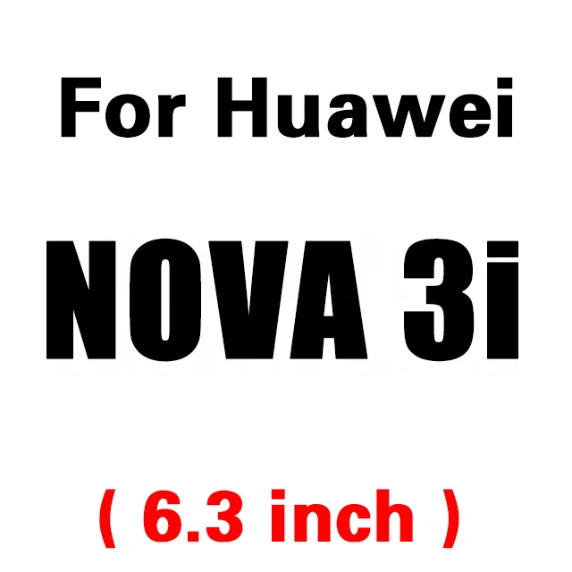 9D полное покрытие из закаленного стекла для huawei nova 3 4 стекло nova 3i 3e Lite Защитное стекло для huawei nova 3 nova 4 защита экрана - Цвет: for Huawei Nova 3i