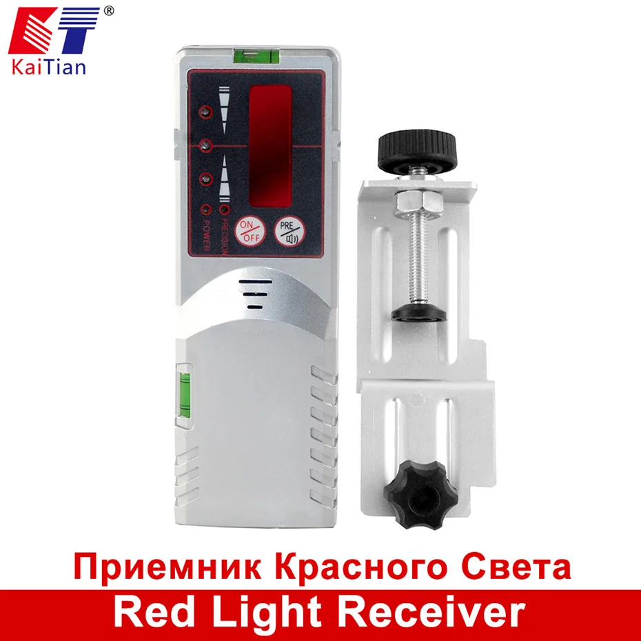 

KaiTian Laser Receiver & Detector for Red Precision Self-Leveling Cross Vertical Horizontal Line Laser Level Construction Tools