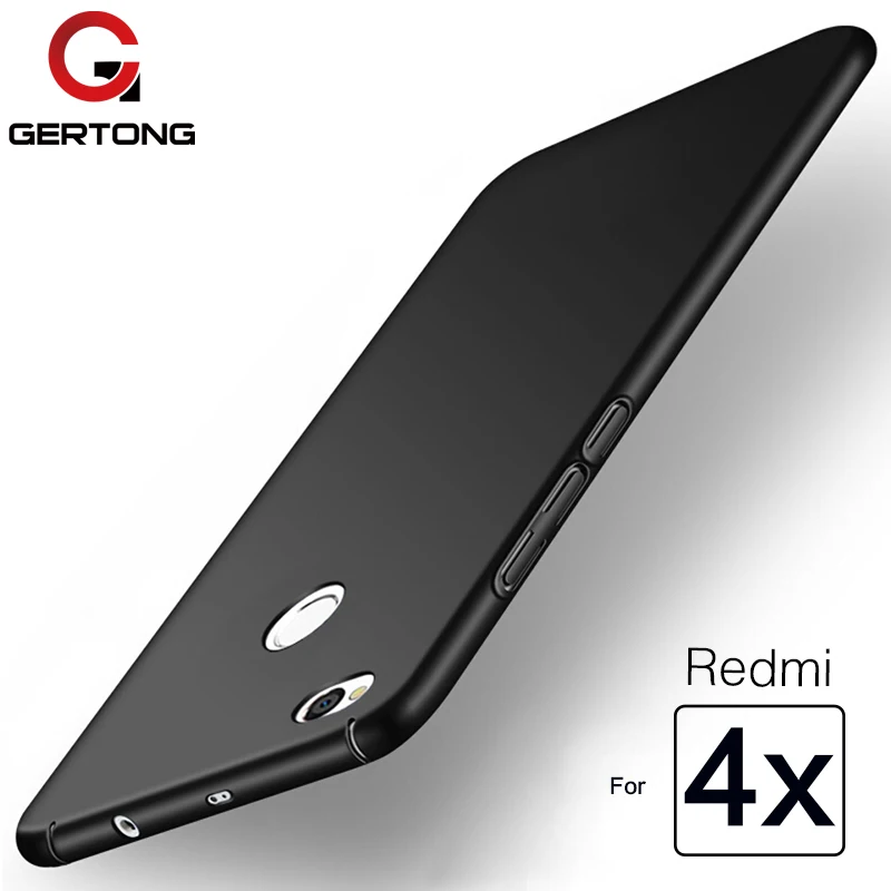 

GerTong Phone Back Cover Bags For Xiaomi Mi5 Mi6 Hard Plastic cases For Xiaomi Redmi Note 4x 4 3 3S Pro Case Smooth Capa Fundas