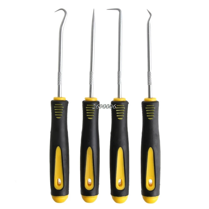

2017 Hot Durable Car Hook Oil Seal O-Ring Seal Remover Set Craft Pick Hand Tools 4Pcs/set MAR10_30
