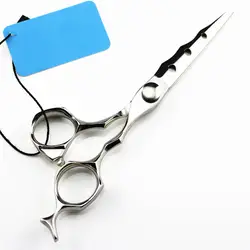 Высококлассные Профессиональные Японии 440c стали 6 дюймов ножницы для стрижки волос salon Ножницы Парикмахерская makas ножницы парикмахерские