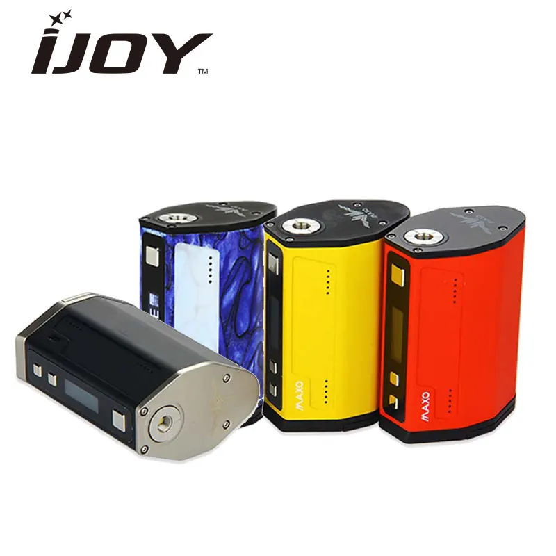 

315W Original IJOY MAXO QUAD 18650 TC BOX MOD with 0.91inch OLED Screen & Firmware upgradable Electronic Cigarette Huge Vape Mod