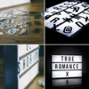 A6 Size LED Combination Night Light Box Lamp DIY Black Letters Cards AA Battery Cinema Lightbox ► Photo 2/6