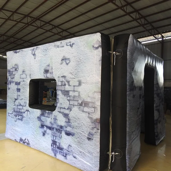 Inflatable paintball bunker wall air ball bunkerin Inflatable Bouncers