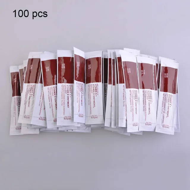 100 Pcs Tattoo Recovery Cream Vitamin A+Vitamin D Ointment Top Tattoo Repairing Cream Tattoo Essential Products Hot 100 Pcs Tattoo Recovery Cream Vitamin A+Vitamin D Ointment Top Tattoo Repairing Cream Tattoo Essential Products Hot