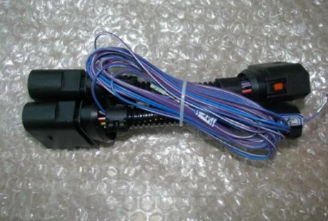 CHESHUNZAI HID соединительный провод жгут 10 до 12 контактный разъем HID Ксеноновые фары адаптер для VW Jetta MK5