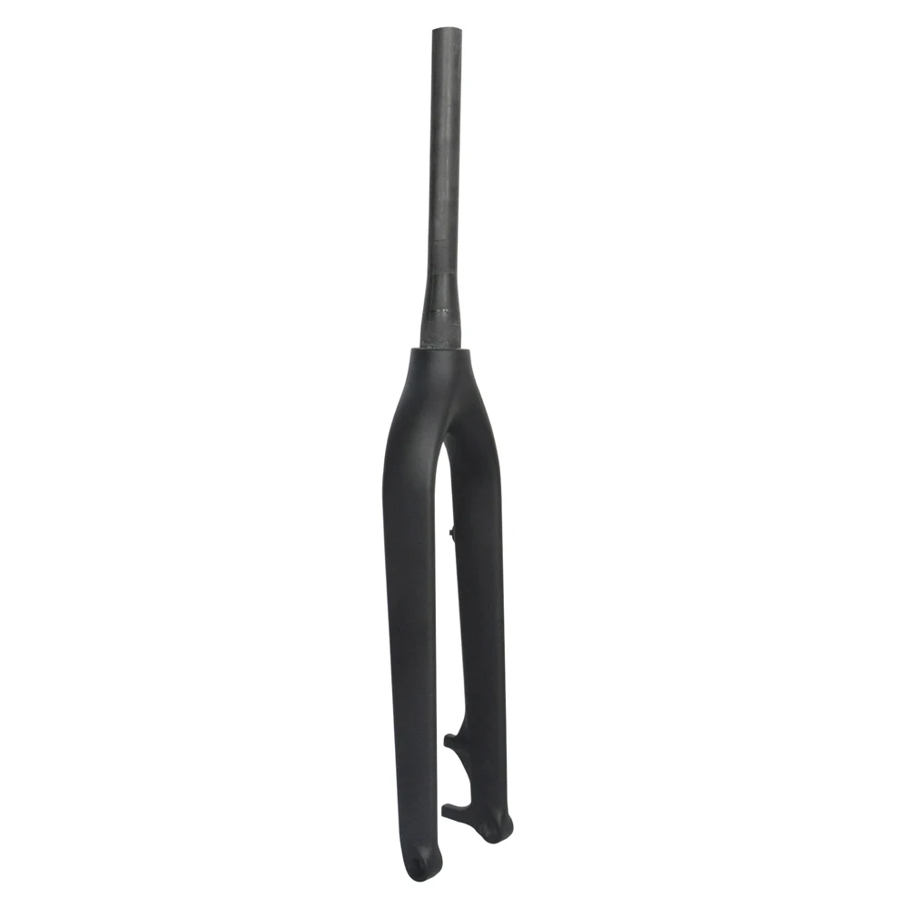 29er Thru Axle Carbon Fork Disc MTB UD Matte Mountain Bike Tapered Rigid Forks
