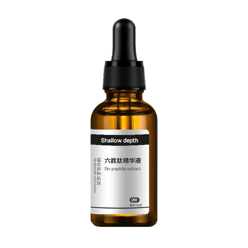 

15ml 24K Gold Six Peptides Serum Anti Wrinkle Collagen Whitening Face Cream Pure Hyaluronic Acid Skin Care Firming Essence