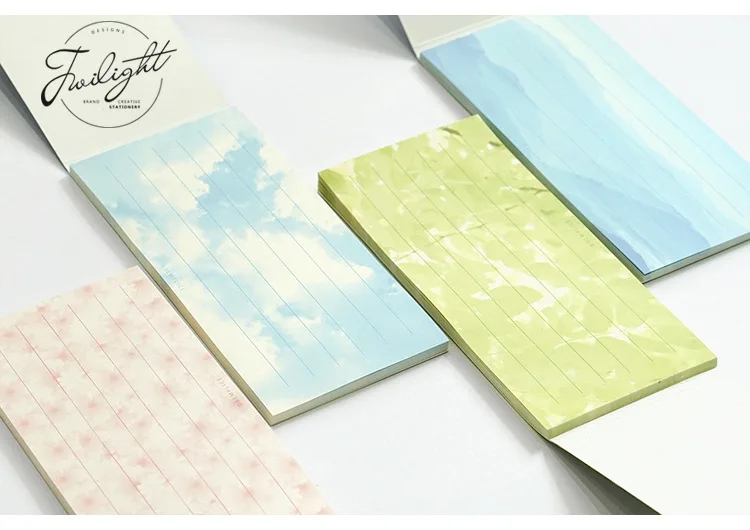 Sakura Blue Sky Silva Leafage блокнот закладка для заметок школьные офисные принадлежности
