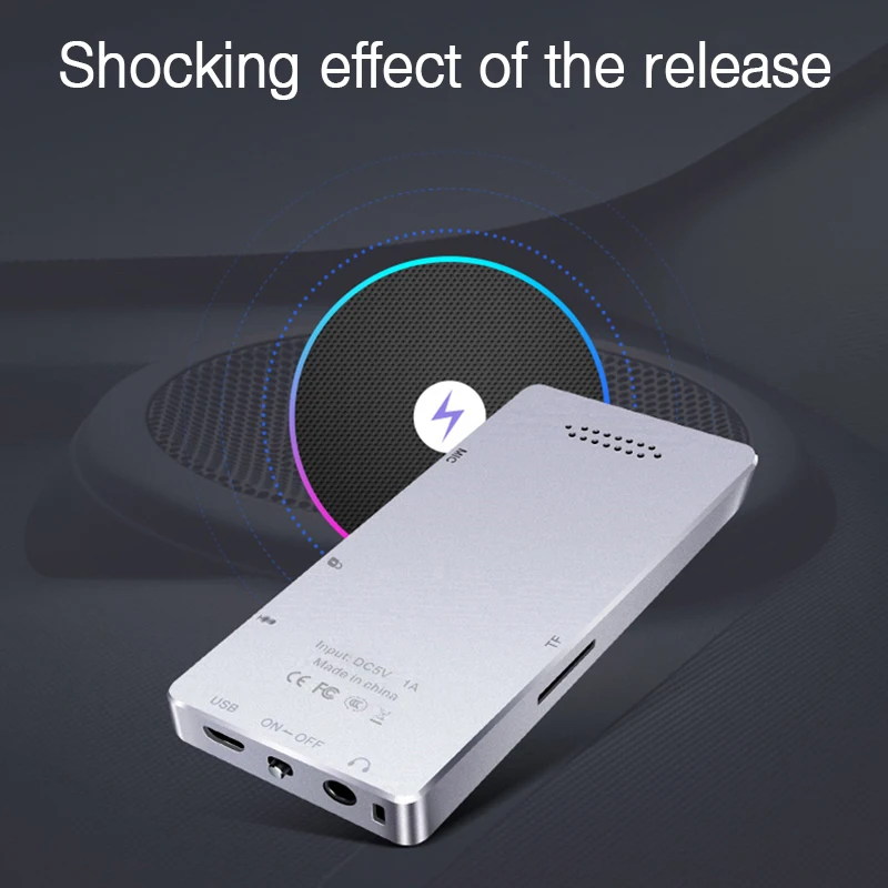 Mahdi M220 металлический MP3 плеер Портативный цифровой аудиоплеер с 1 8 дюймовым