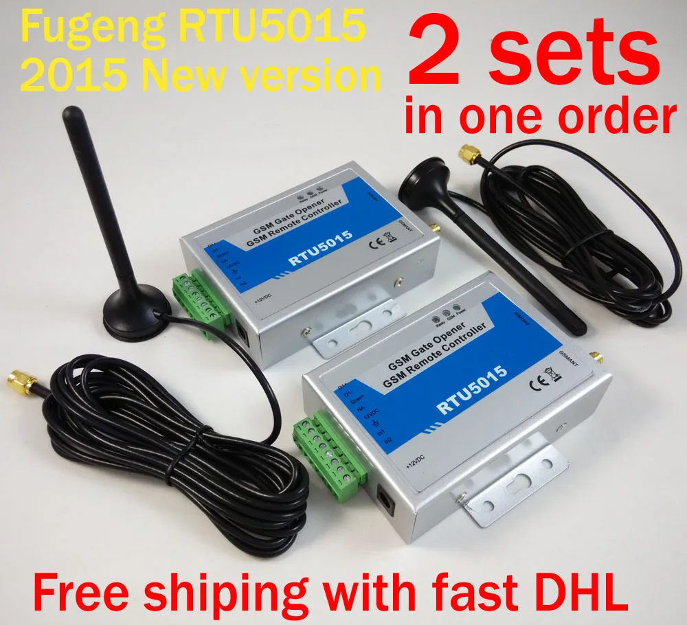 RTU5015 GSM gate opener Free shipping with express delivery ( Package not including the power adapter )