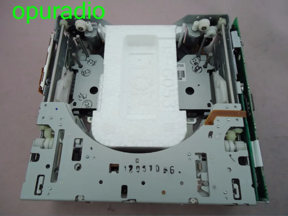 Fujitsu ten 6 CD changer mech two motor up for Lexus Cadillac Ford Nissan Subaru