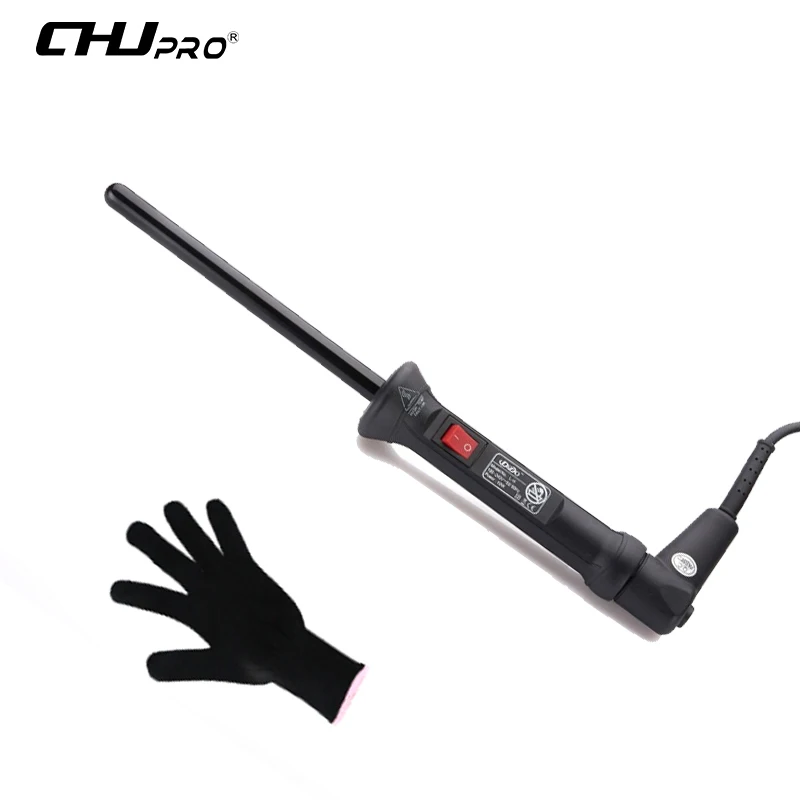 

CHJ Electric Hair Curler 18mm beads Tourmaline Ceramic Curling Iron Deep Hair Curler Iron Curly Professional Hair Styler Tools