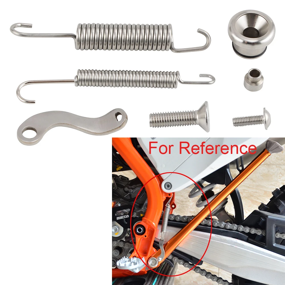 Kickstand Side Stand Springs Kit For KTM EXC EXCF SX SXF XC XCF XCW XCFW Six Days Tpi 125 150