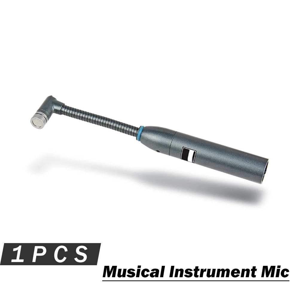 

Good Quality Musical Instrument Microphone !! Professional 98AMP Drums Percussion Gooseneck Cardioid Condenser Instrument Mic