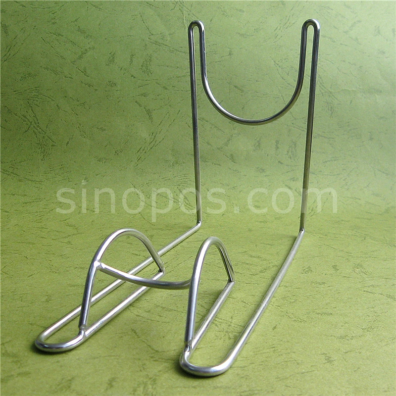 Superior Steel Shoe Display Rack, metal wire support brackets leather
