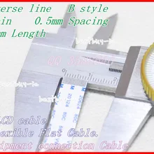 0,5 мм расстояние+ 800 мм длина+ 18 пинб/обратная линия мягкий провод FFC Гибкий плоский кабель. 18 P* 0.5B* 80 мм