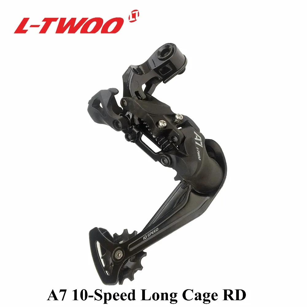 LTWOO велосипед A7 1x10-Speed Groupset рычаг переключения передач+ задний переключатель+ цепь+ кассета 11-42 T, 11-46 T, GX, NX, X7, X9 совместимый