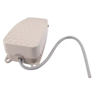 

5-10A SPDT NO NC Nonslip Metal Momentary Electric Power Foot Pedal Switch CNC