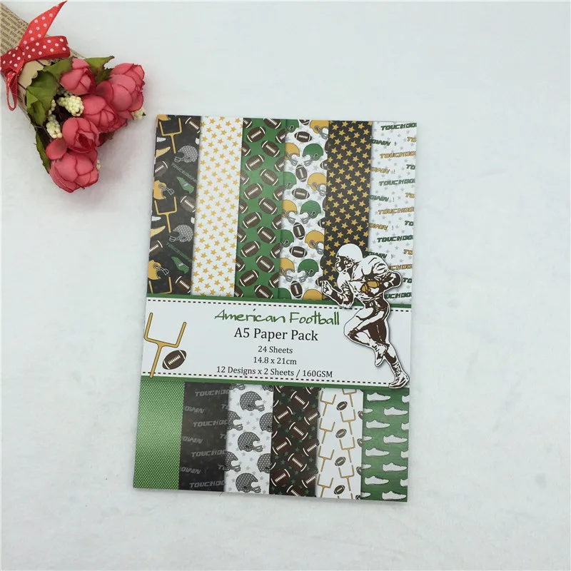 

24 Sheets Origami Paper Folding Scrapbooking Handmade Folk Art Background Paper Pack Making