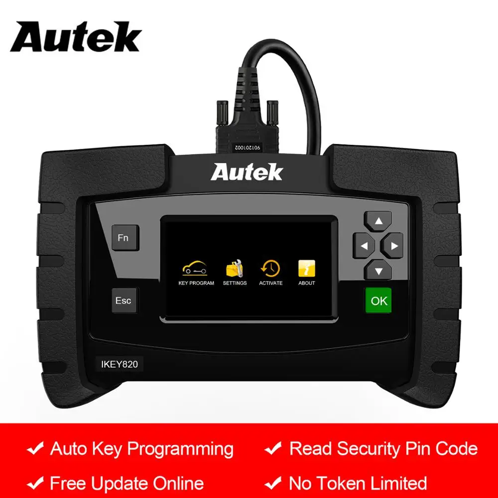 Autek IKEY820 профессиональный авто ключ программист OBD2 автомобильный
