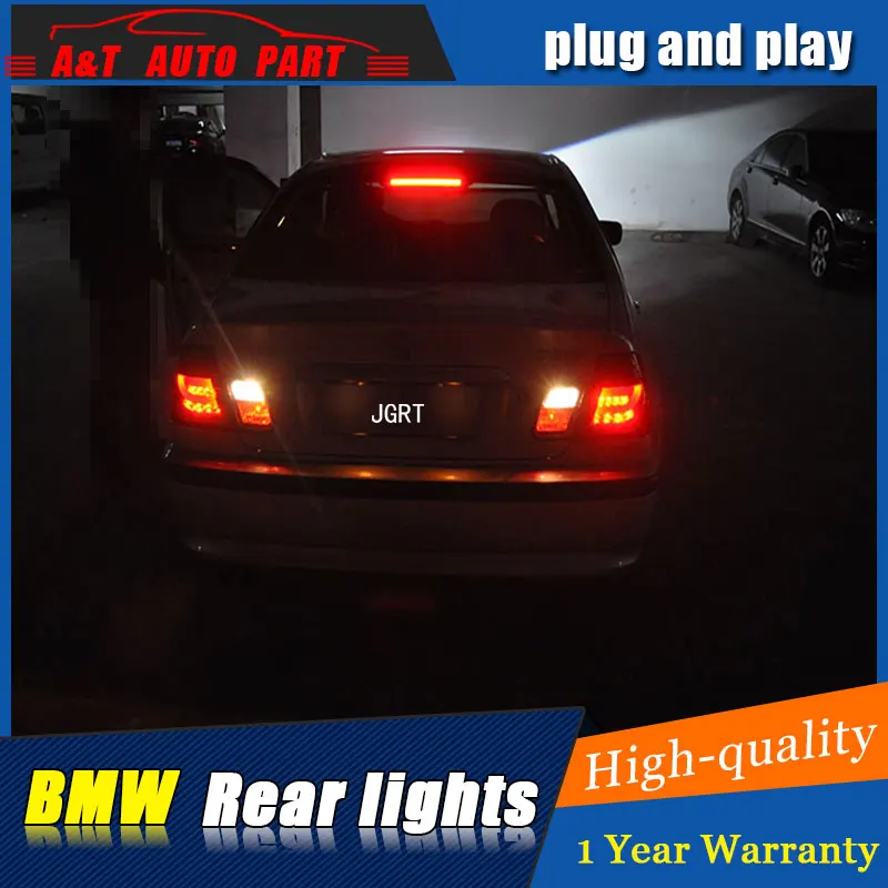 Аксессуары для автомобиля для BMW E46 задние фонари 2001-2004 светодиодные задние фары для E46 задние фары DRL+ тормоз+ Парк+ Сигнальные огни led