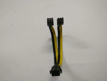 

The power supply connect miner mining line. single 6 pin turn to double 6 pin mining line 20CM,suitable for BTC LTC DASH MINER