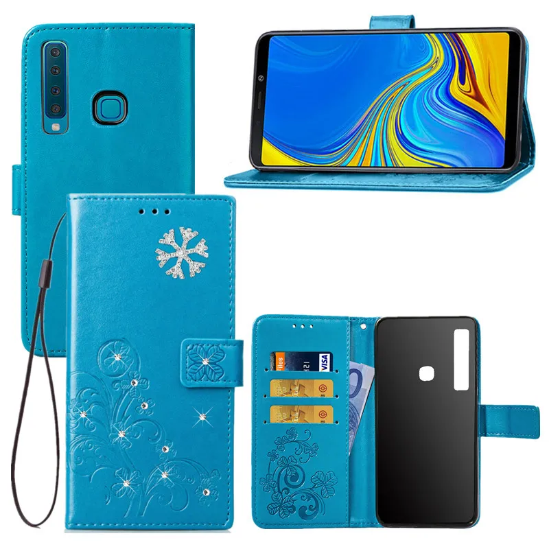 Чехол для Samsung Galaxy A9 2018 A9S SM A920F чехол телефона A70 A60 A50 A40 A20 A20E M40 откидной бумажник из