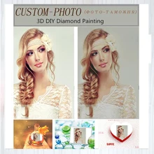 Diy фото на заказ, алмазная живопись, квадратные Стразы, алмазная вышивка, вышивка крестом, полная алмазная живопись на заказ фото