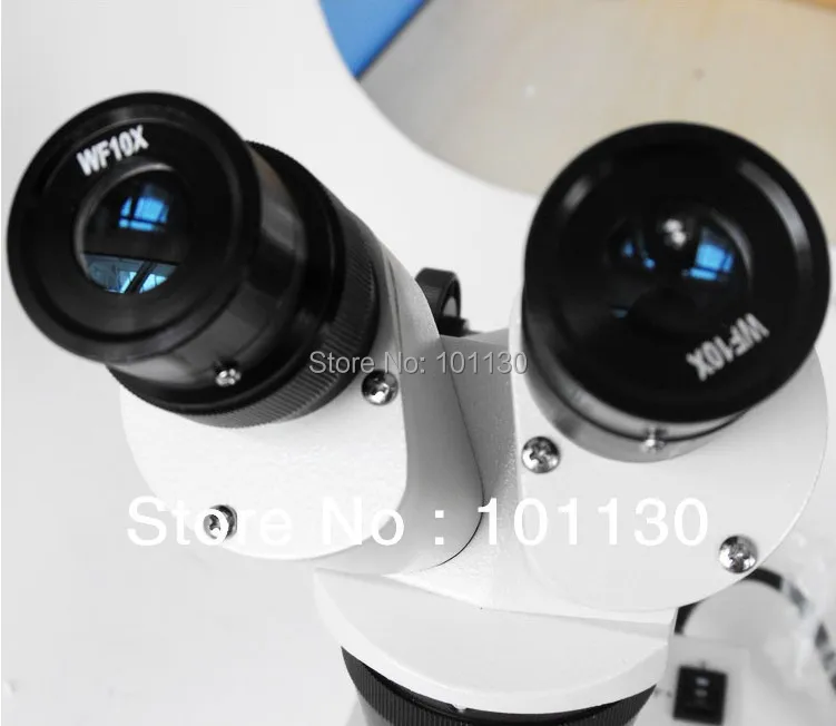 10-30X Articulated Free Binocular Head Stereo Microscope for repairing cell phone Mobile Phone Repair with Top and Bottom Lamp