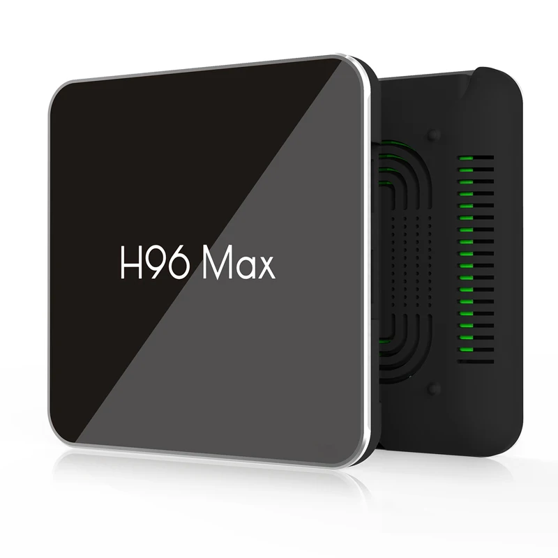 ТВ-бокс Albania Android 8,1 S905X HEVC H.265 H96 MAX Smart медиаплеер Поддержка код IPTV для просмотра 2500 Live Arabic Sweden UK tv