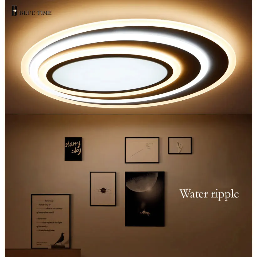 

New Design Modern Led chandeliers for living room/bedroom flush mount led lamp 110v Fixtures