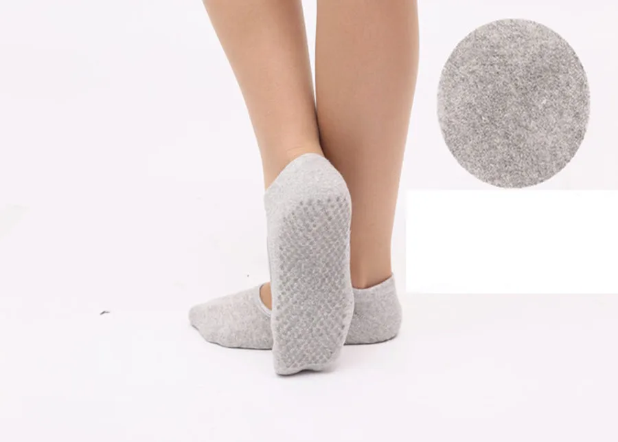 Women Ballet Dance Pilates Socks Backless Professional Fitness Pilates Socks Women Non-slip Dance Pilates Socks Women Grip Socks comfort women socks