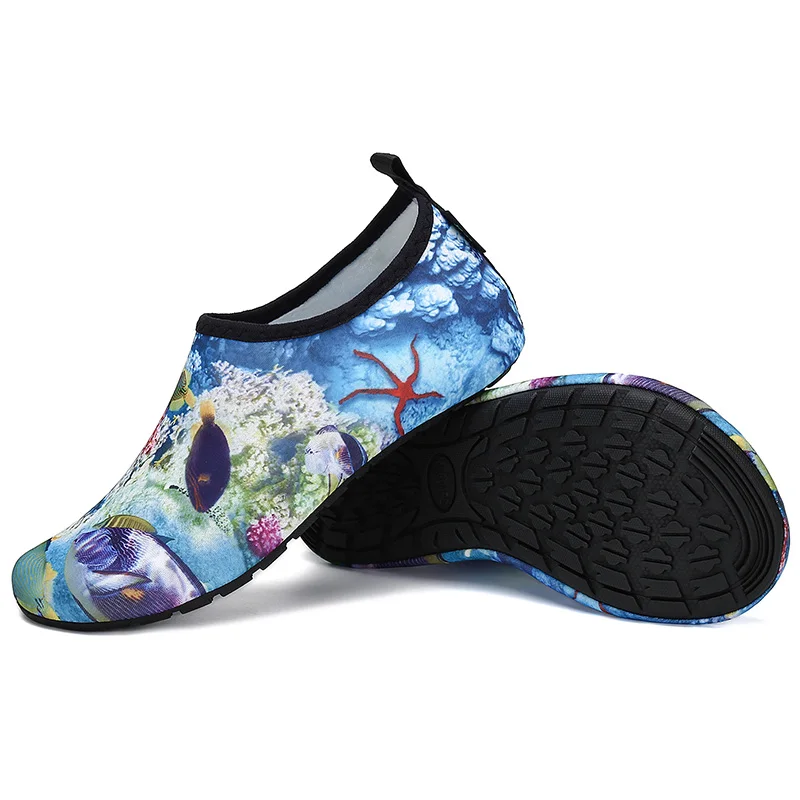 Летняя обувь для мужчин; носки для плавания и дайвинга; водонепроницаемая обувь; женские пляжные шлепанцы; мягкая обувь для плавания; Tenis Masculino