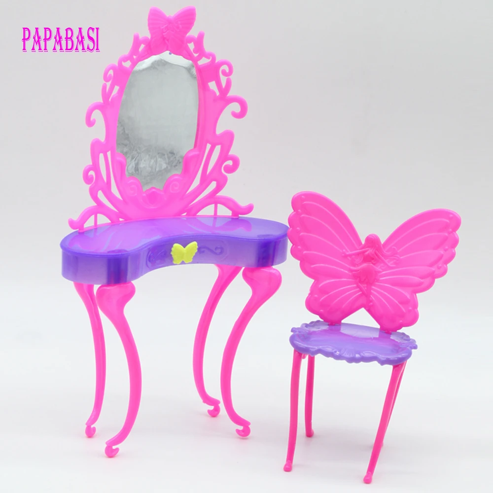 barbie table and chair