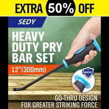SEDY Professional 1" Стэнли лом штапель Круглый хвостовик плоской головкой острым инструмент для разборки бар Прай Анкерный стержень ремонт ручные инструменты