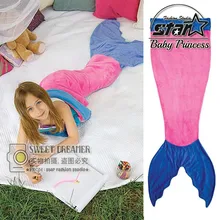 Baby Sleeping Bag Kids Animals Overalls Children Mermaid Sleeping Bag Girls/Boys Shark Sleeping Blanket140cm