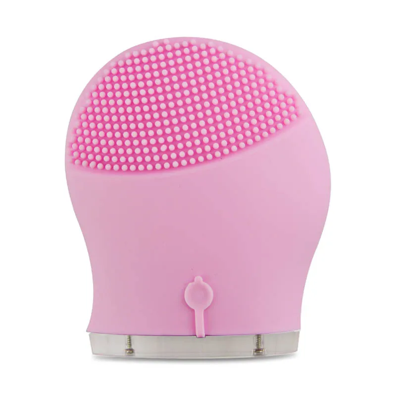 Electric Face Cleanser Vibrate Waterproof Silicone Cleansing Brush